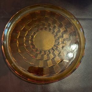 Indiana glass lunch plate
